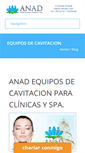 Mobile Screenshot of equiposdecavitacion.com